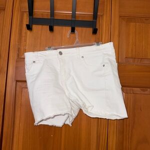 Cat & Jack Kids White Denim Shorts